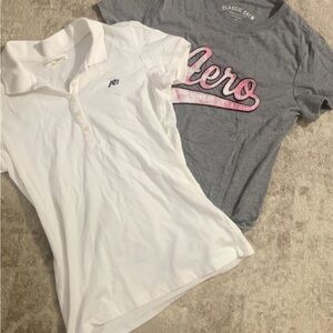 Aero Polo Shirt and Graphic Tee
